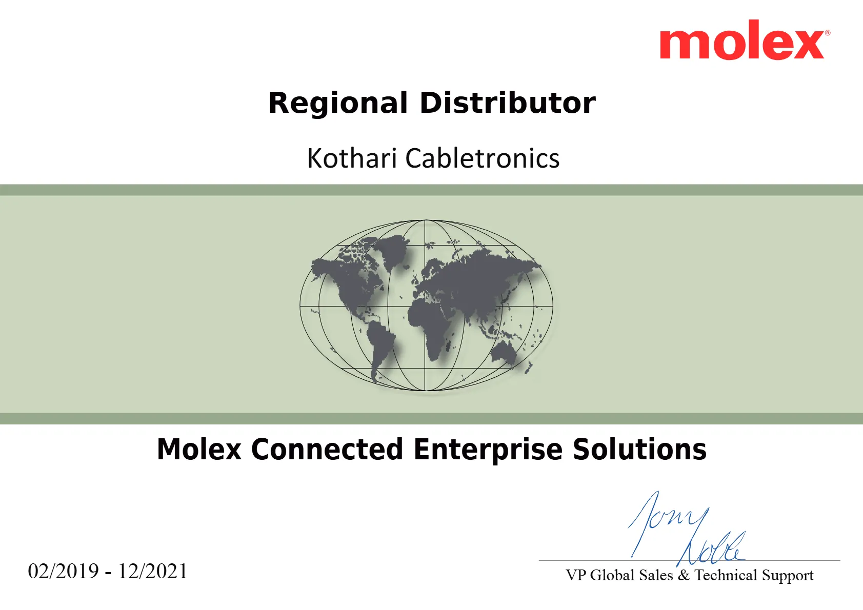 Molex Authorized Distributor