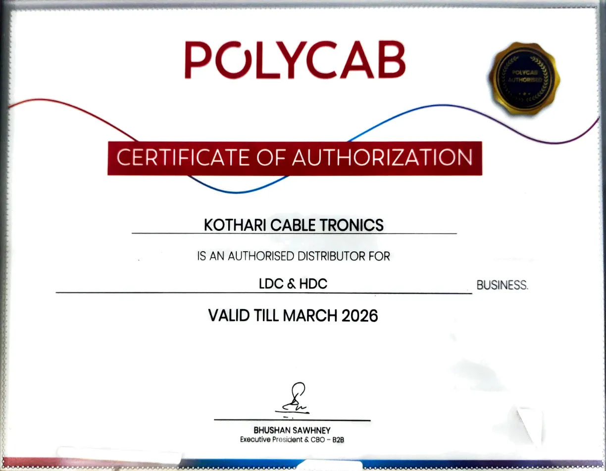 Polycab Authorized Distributor